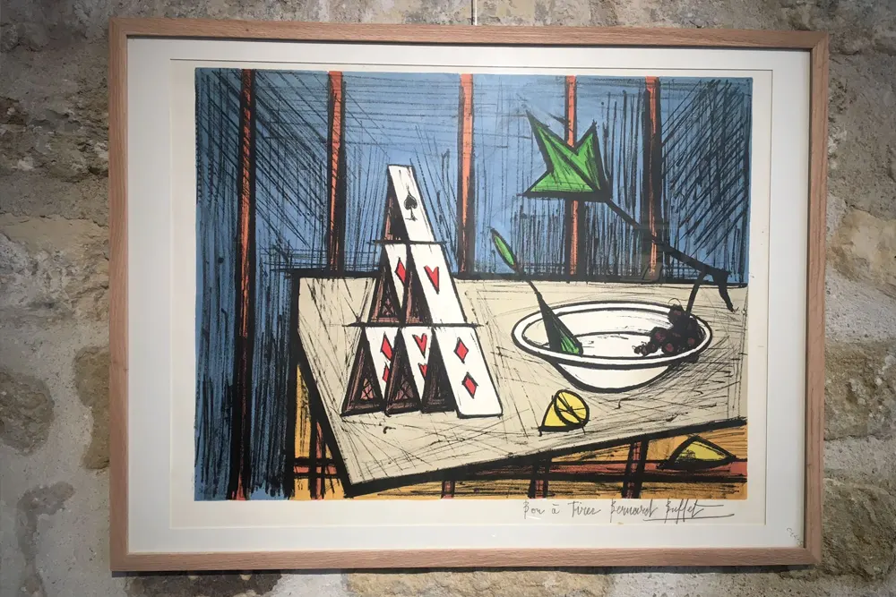 justification d’une œuvre lithographie